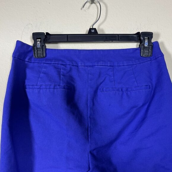 Boden Women's Straight Leg Bluish Purple Pants 6L Cotton - Picture 4 of 5